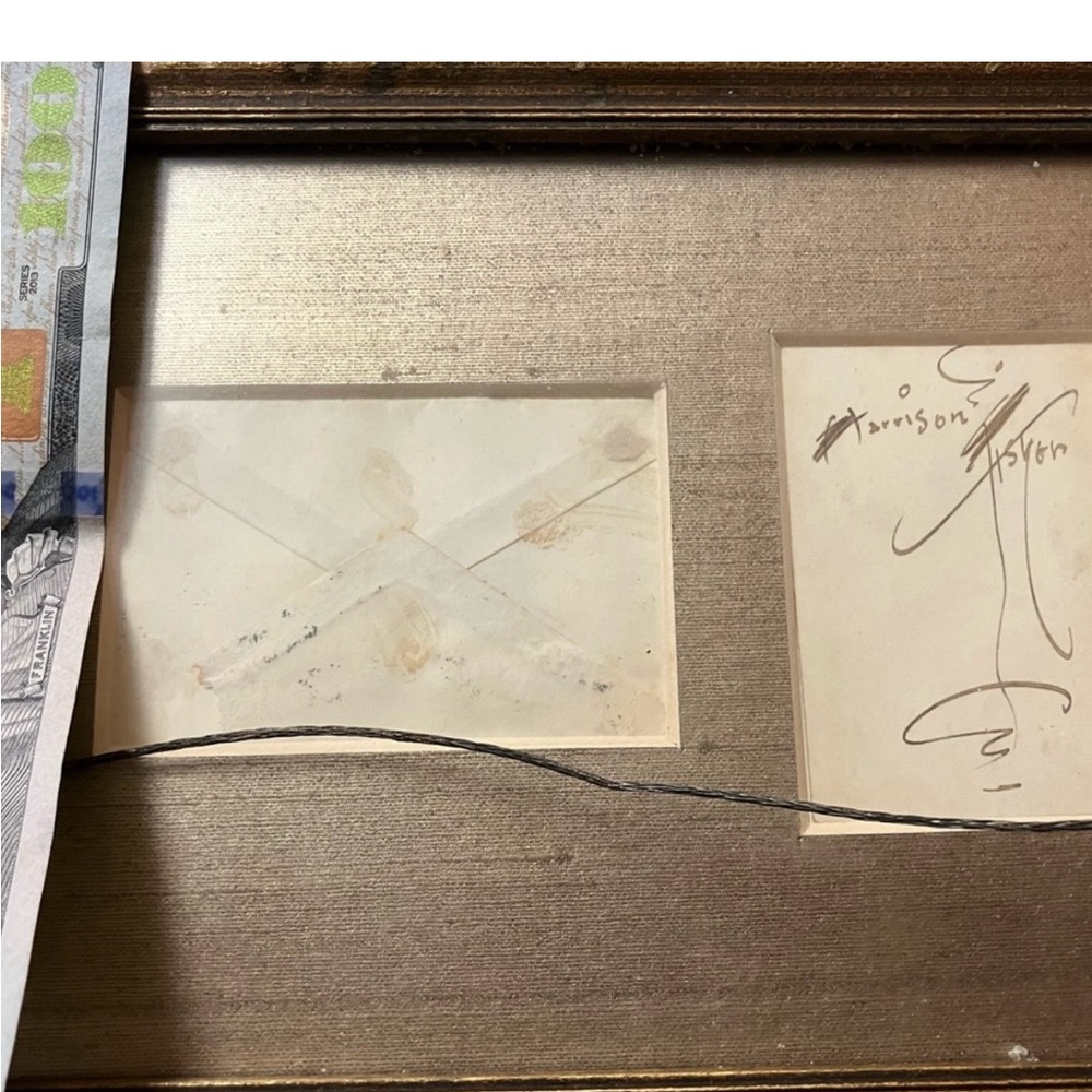 Framed Vintage Pencil Sketch from Harrison Fisher - 1908 - Picture 8 of 10